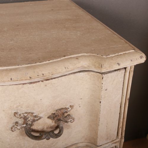 DANISH SERPENTINE FRONT COMMODE - ADDITIONAL PHOTO 7