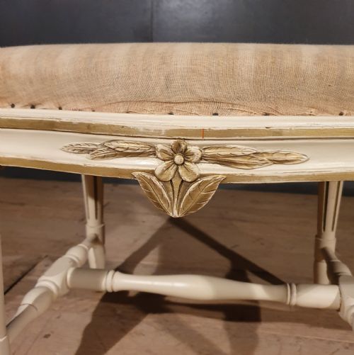 GUSTAVIAN STYLE SWEDISH STOOL - ADDITIONAL PHOTO 2