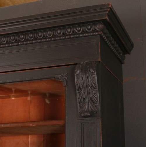 PAINTED ARCHITECTURAL BOOKCASE - ADDITIONAL PHOTO 1