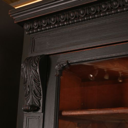 PAINTED ARCHITECTURAL BOOKCASE - ADDITIONAL PHOTO 2