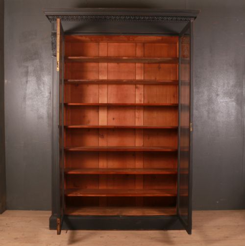 PAINTED ARCHITECTURAL BOOKCASE - ADDITIONAL PHOTO 4