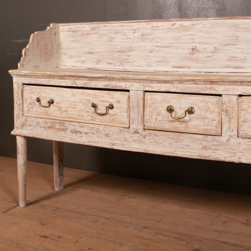 GEORGE II PAINTED PINE DRESSER BASE - ADDITIONAL PHOTO 1