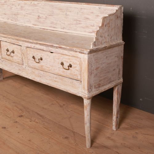 GEORGE II PAINTED PINE DRESSER BASE - ADDITIONAL PHOTO 4