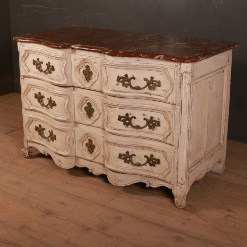 French Serpentine Commode
