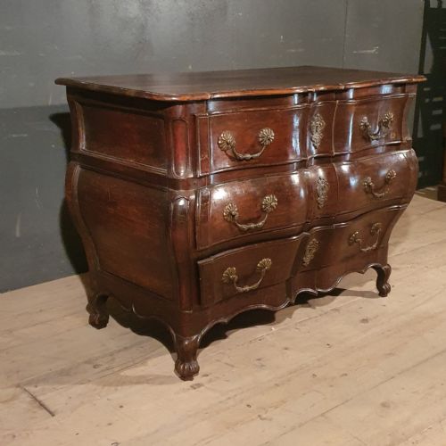 FRENCH WALNUT COMMODE - ADDITIONAL PHOTO 2