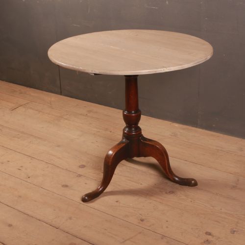ENGLISH OAK TRIPOD TABLE - ADDITIONAL PHOTO 3