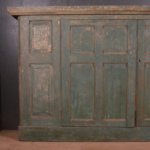 ENGLISH ORIGINAL PAINTED HOUSEKEEPERS CUPBOARD - ADDITIONAL PHOTO 2