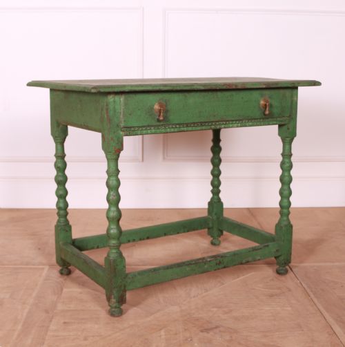 18th Century Painted Lamp Table