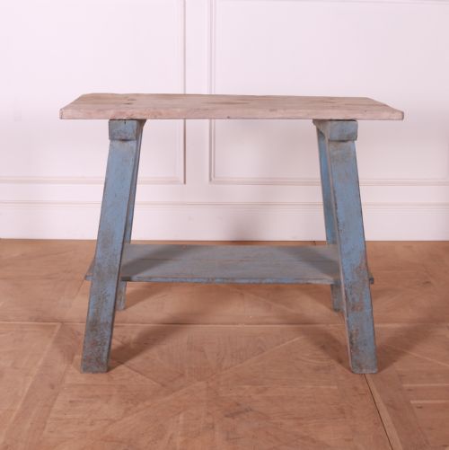 ENGLISH PINE TRESTLE TABLE - ADDITIONAL PHOTO 3
