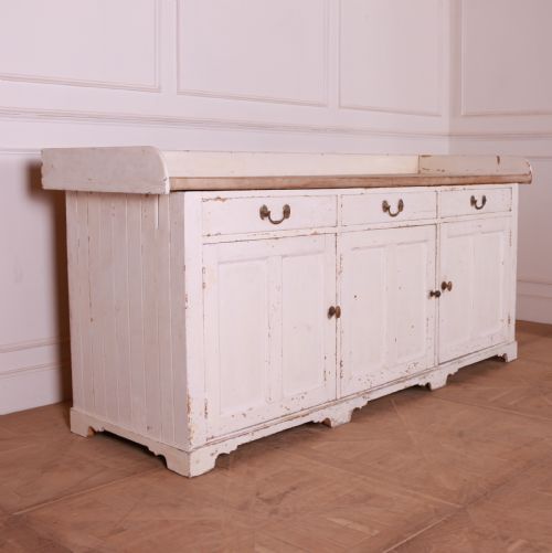 SCOTTISH ORIGINAL PAINTED DRESSER BASE - ADDITIONAL PHOTO 1