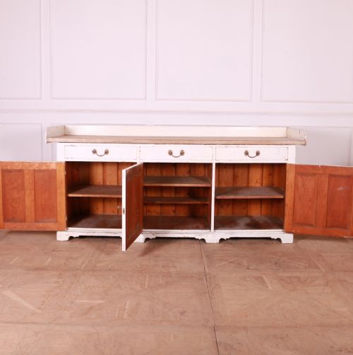 SCOTTISH ORIGINAL PAINTED DRESSER BASE - ADDITIONAL PHOTO 8