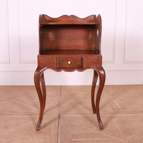 FRENCH OAK BEDSIDE TABLE - ADDITIONAL PHOTO 2