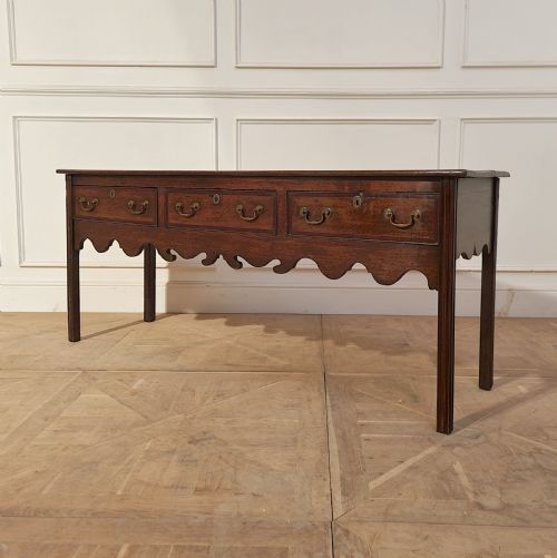 18th Century Oak Dresser Base
