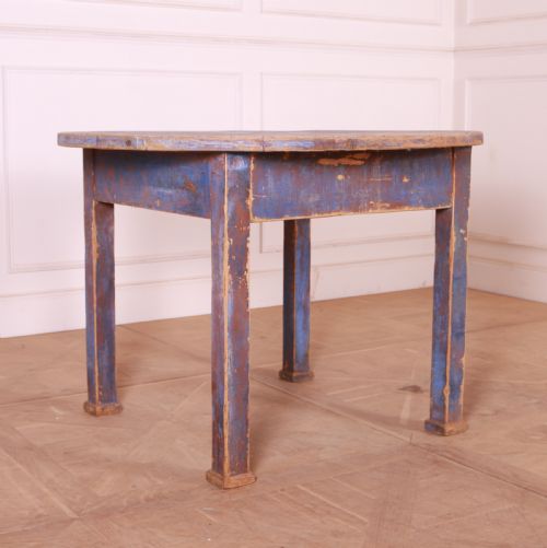 FRENCH ORIGINAL PAINTED DINING TABLE - ADDITIONAL PHOTO 1