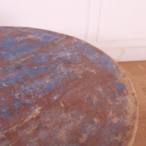 FRENCH ORIGINAL PAINTED DINING TABLE - ADDITIONAL PHOTO 4