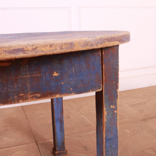 FRENCH ORIGINAL PAINTED DINING TABLE - ADDITIONAL PHOTO 5