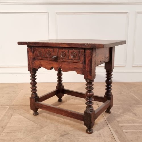 18th Century Spanish Lamp Table