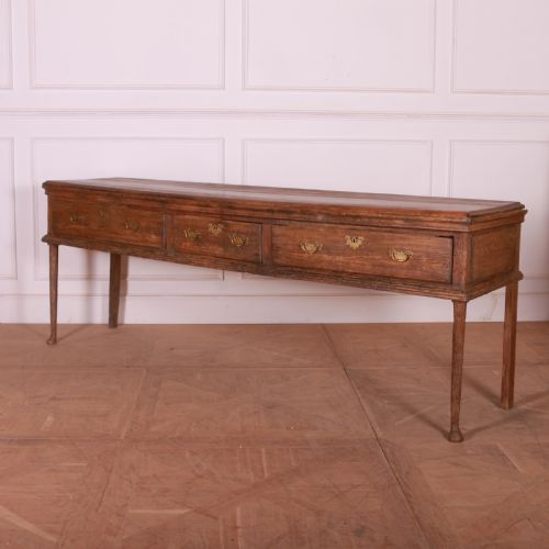 18th Century English Dresser Base