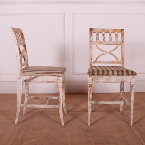 Pair of Swedish Folk Chairs