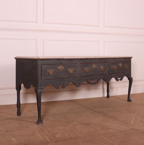 18th Century Painted Dresser Base