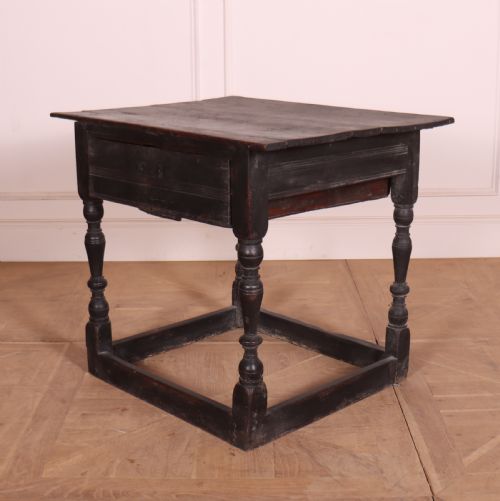 18TH CENTURY ENGLISH LAMP TABLE - ADDITIONAL PHOTO 3
