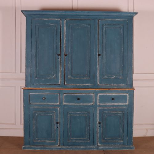 English Painted Housekeepers Cupboard