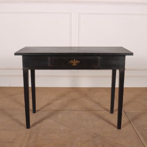 English Painted Lamp Table
