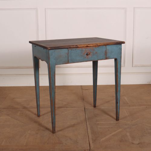 Swedish Painted Lamp Table