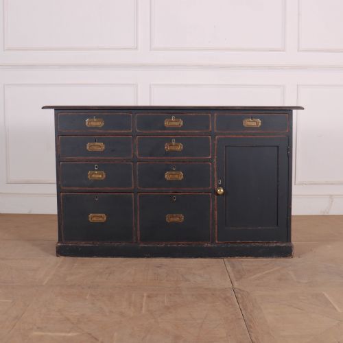English Painted Chest of Drawers
