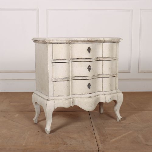 Danish Painted Bedside Commode