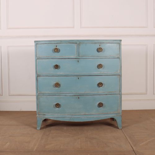 English Bowfront Chest of Drawers