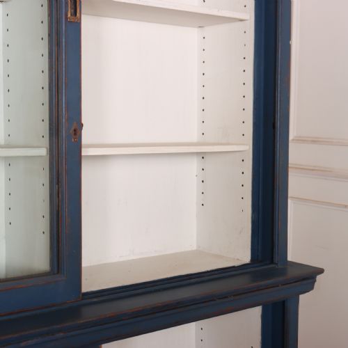 WONDERFUL ENGLISH PAINTED DISPLAY CABINET - ADDITIONAL PHOTO 4