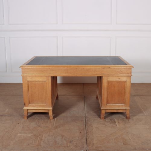 ENGLISH PALE OAK DESK - ADDITIONAL PHOTO 7