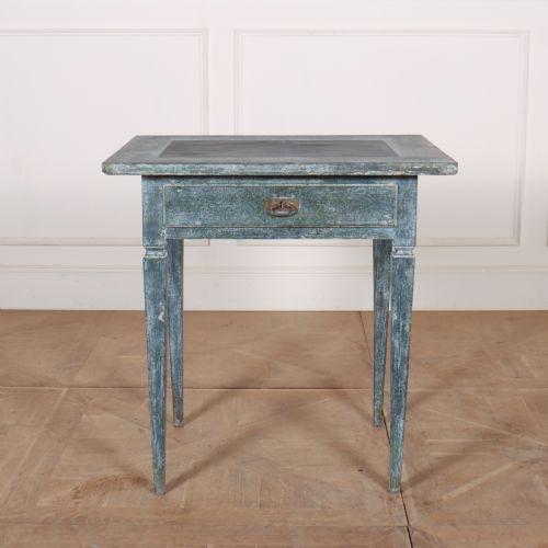 Swedish Painted Lamp Table