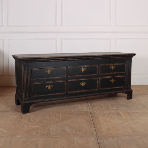 18th Century Painted Dresser Base