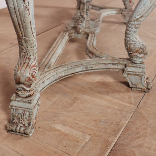 SPANISH PAINTED CONSOLE TABLE - ADDITIONAL PHOTO 2