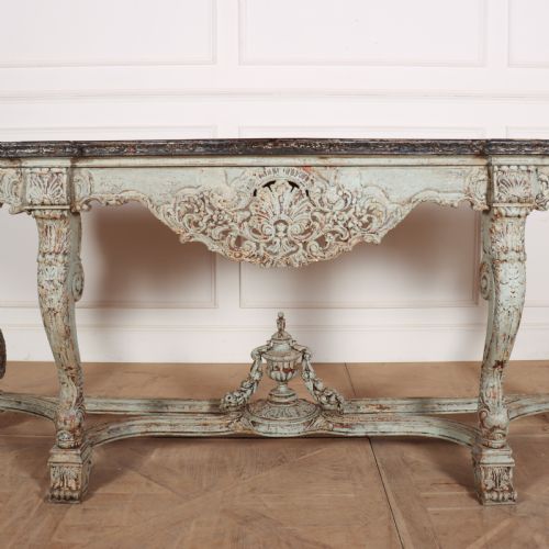 SPANISH PAINTED CONSOLE TABLE - ADDITIONAL PHOTO 3