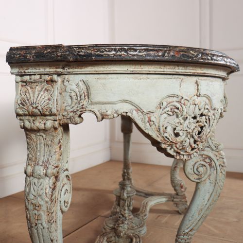 SPANISH PAINTED CONSOLE TABLE - ADDITIONAL PHOTO 4
