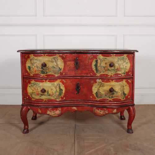 18th Century Italian Painted Commode