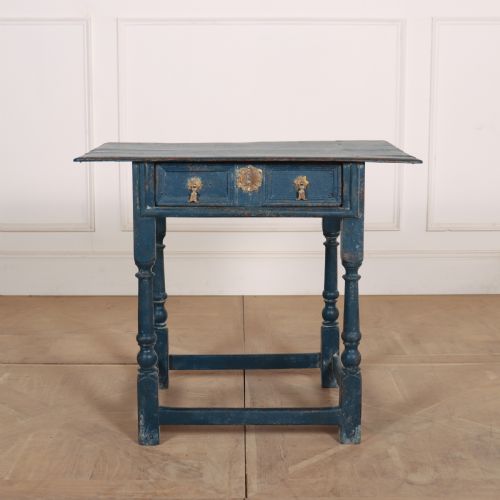 18th Century Painted Lamp Table