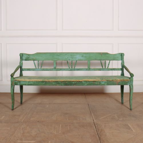 Austrian Original Painted Bench