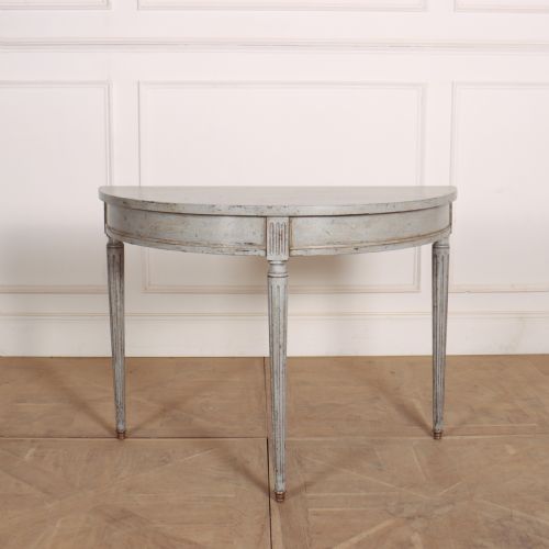 English Painted Console Table
