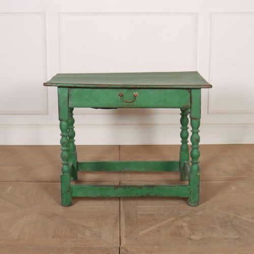 18th Century Painted Lamp Table