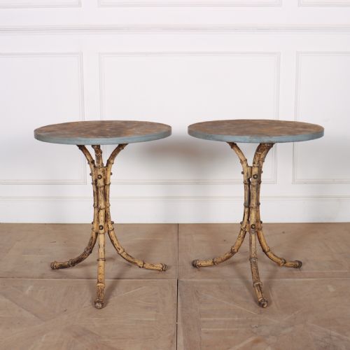 Pair of French Bistro Tables