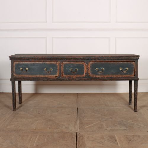 18th Century Painted Dresser Base