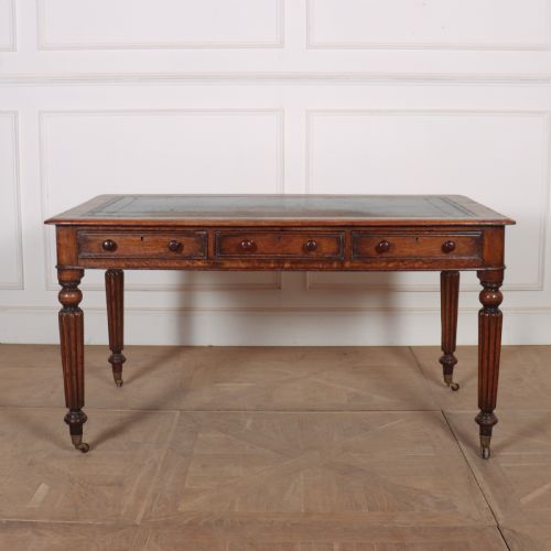 English Oak Writing Desk