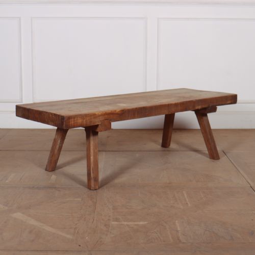 Primitive Oak Coffee Table