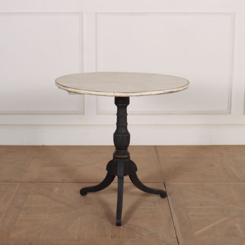 Painted Swedish Side Table