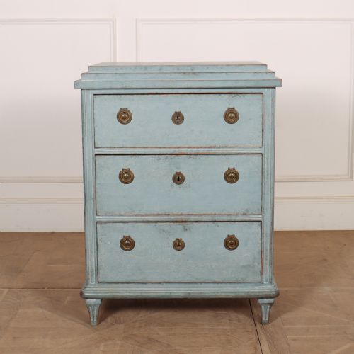 Small Swedish Painted Commode