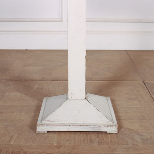 SWEDISH PAINTED PEDESTAL TABLE - ADDITIONAL PHOTO 4